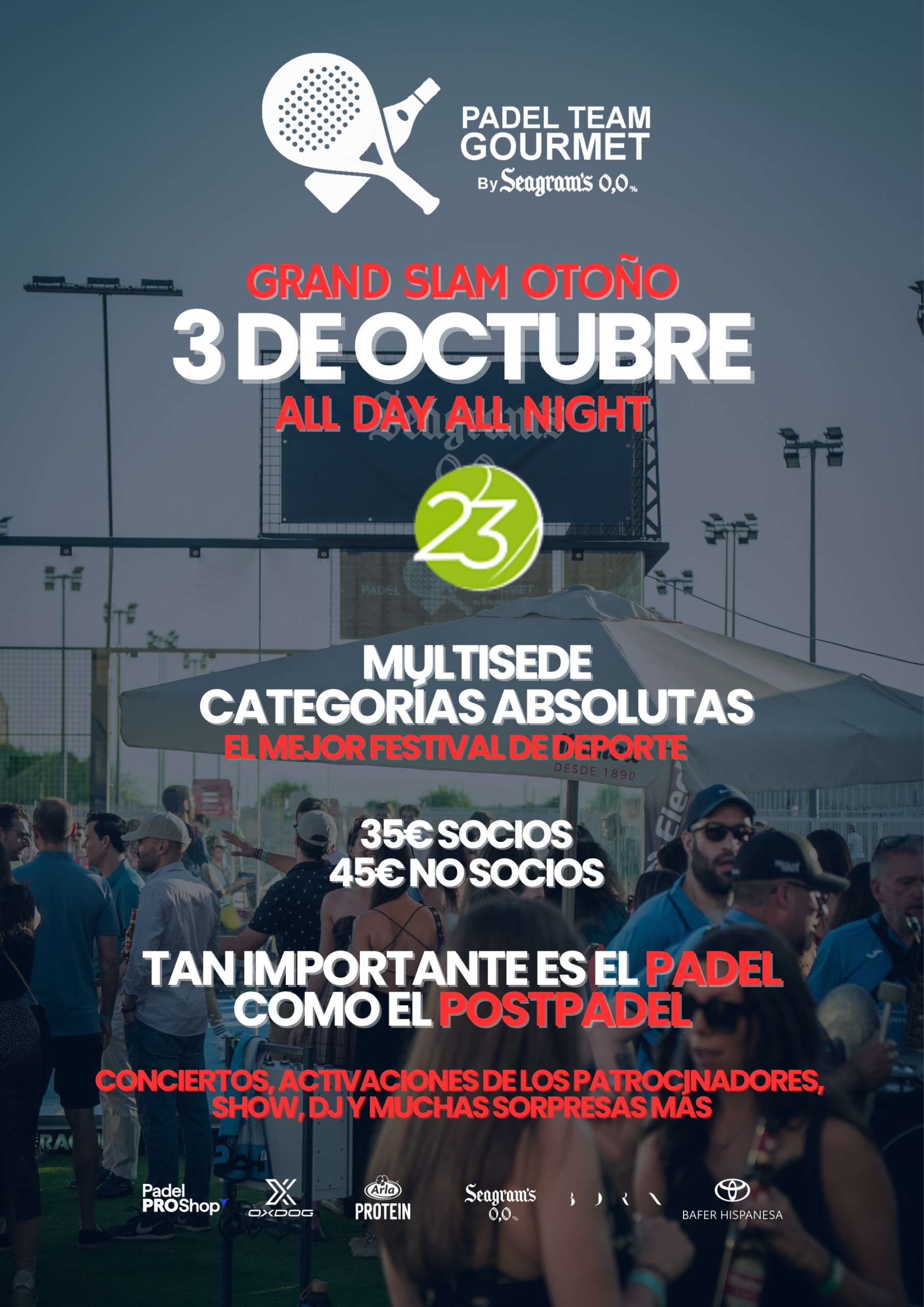 GRAND SLAM OTOÑO PTG