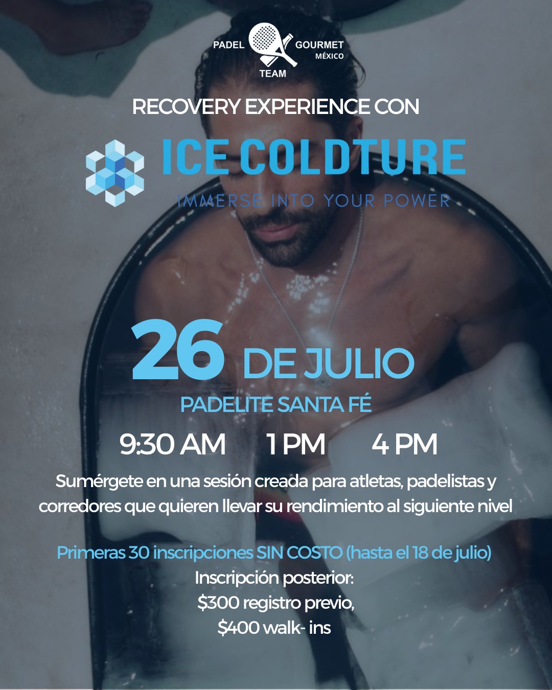 Recovery Experience con Ice Coldture