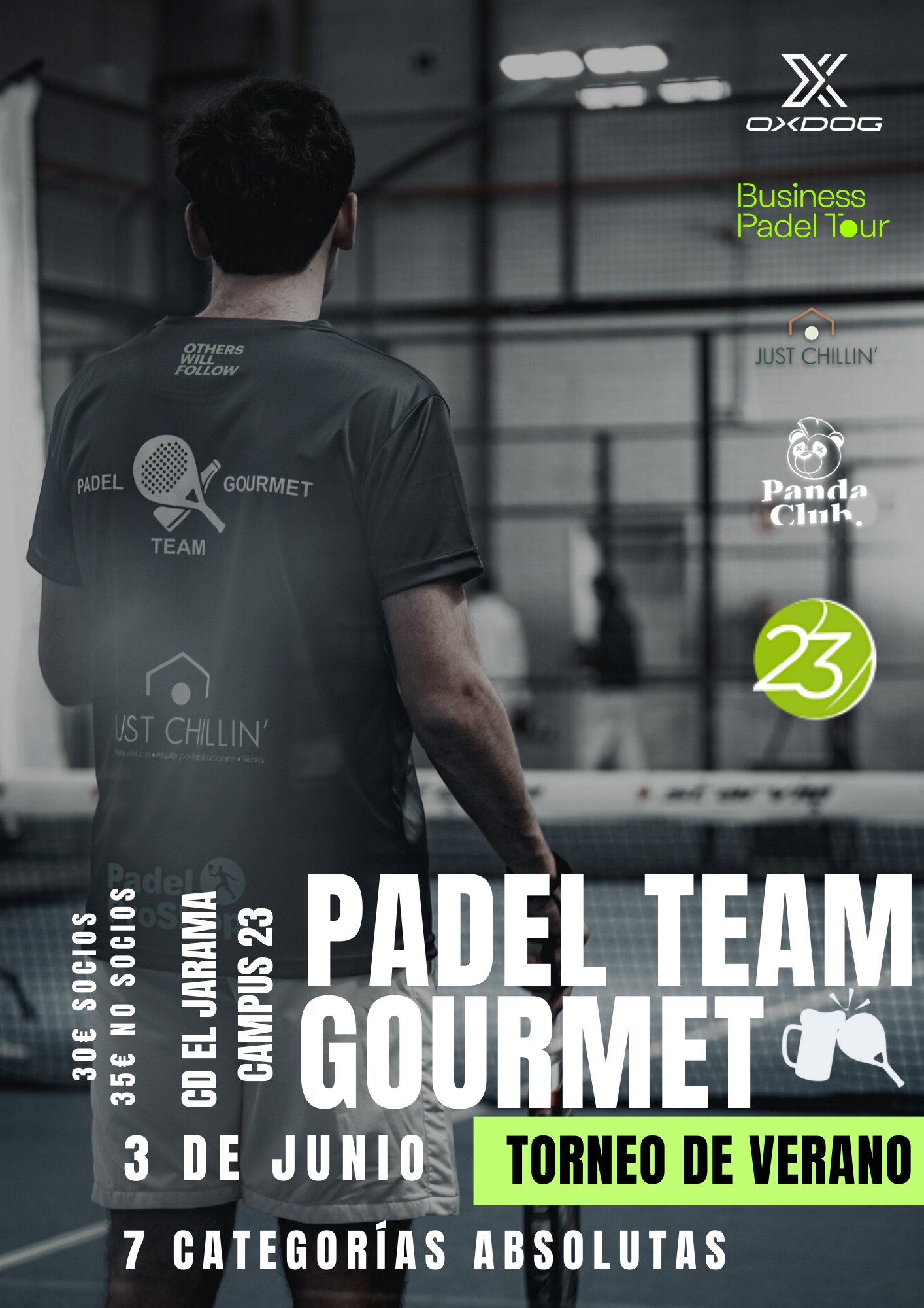 EVENTO PRE-SUMMER PADEL TEAM GOURMET - BUSINESS PADEL TOUR