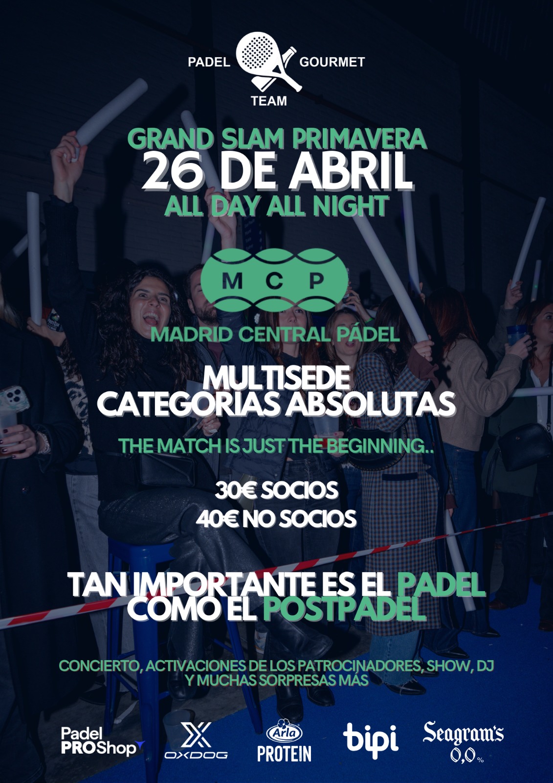 Grand Slam PTG Primavera - 26 de abril