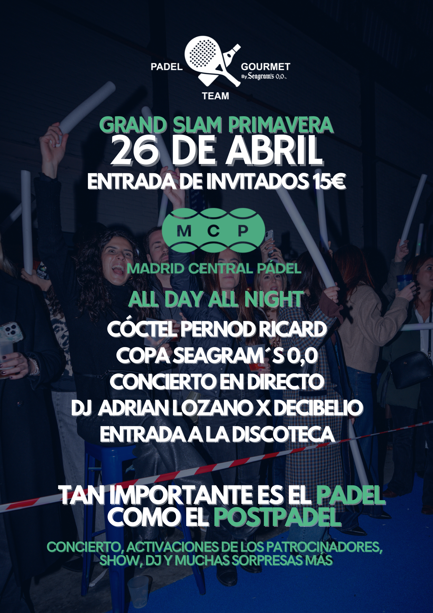 ENTRADA DE INVITADOS - 26 DE ABRIL