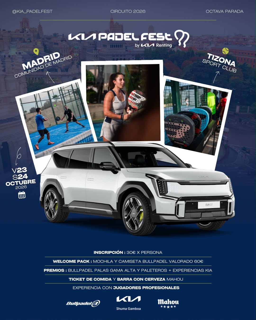 KIA PADELFEST MADRID TIZONA
