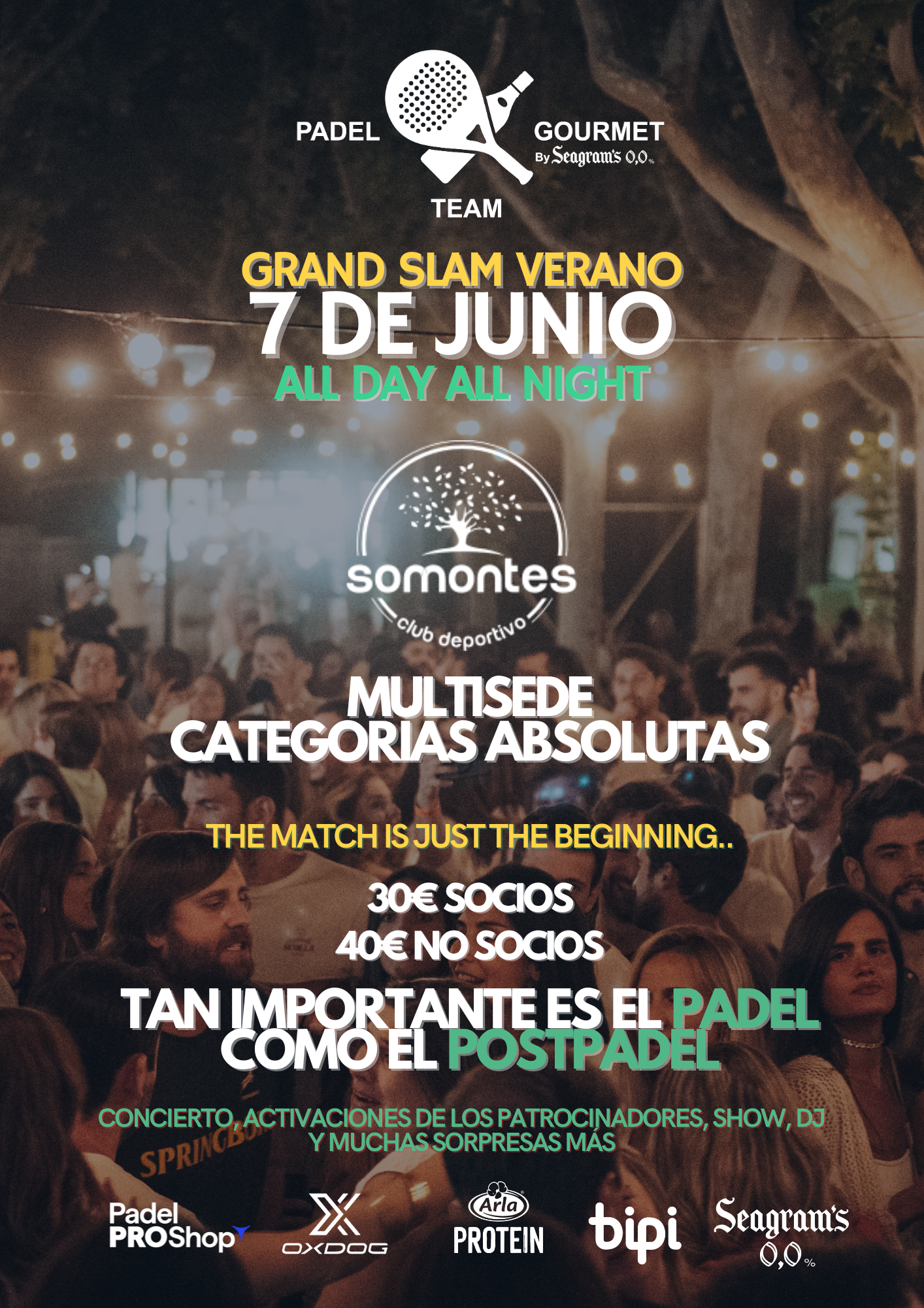 Grand Slam PTG Verano - 7 de junio